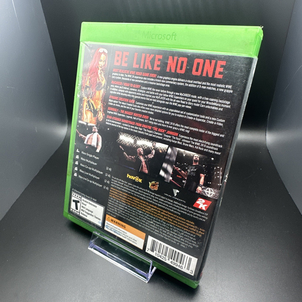 WWE 2K18 (Microsoft Xbox One, 2017)