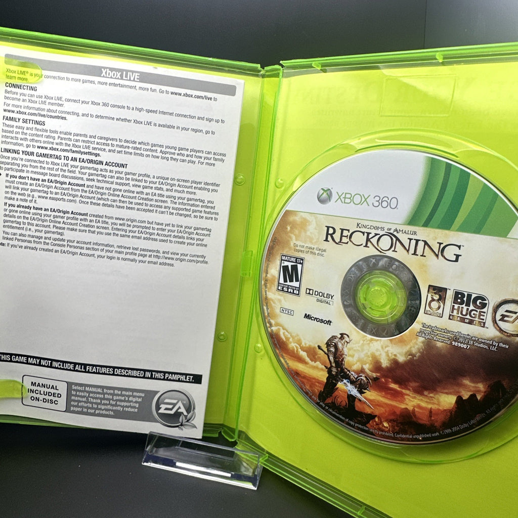 Kingdoms of Amalur: Reckoning (Microsoft Xbox 360, 2012)