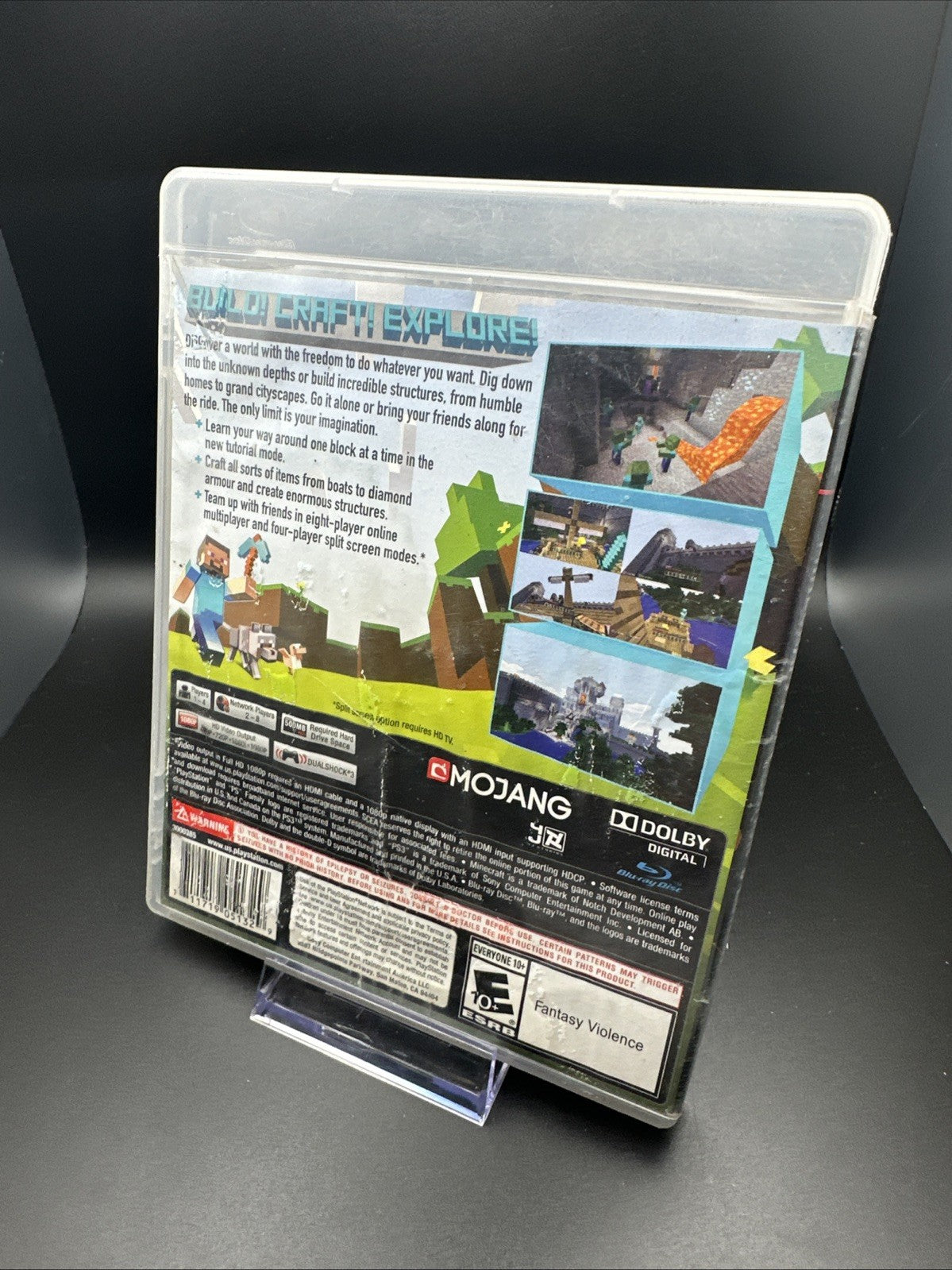 Minecraft -- PlayStation 3 Edition (Sony PlayStation 3, 2014)