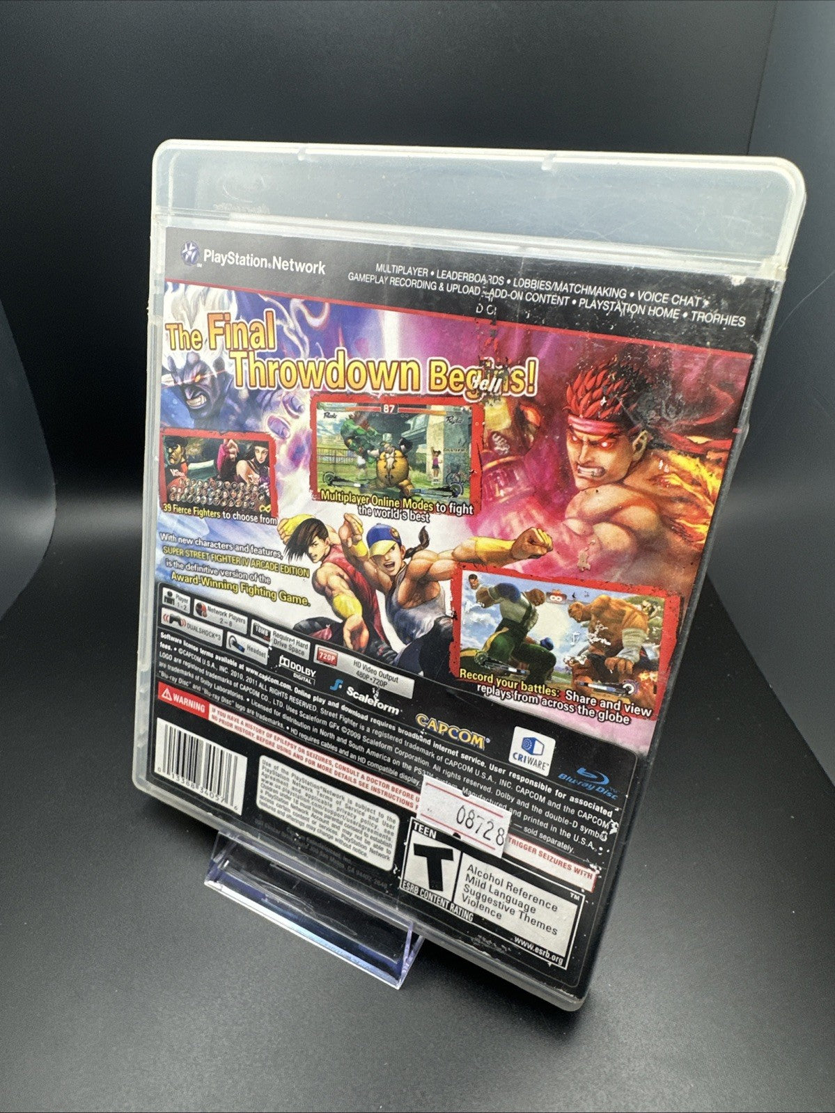 Super Street Fighter IV -- Arcade Edition (Sony PlayStation 3, 2011)