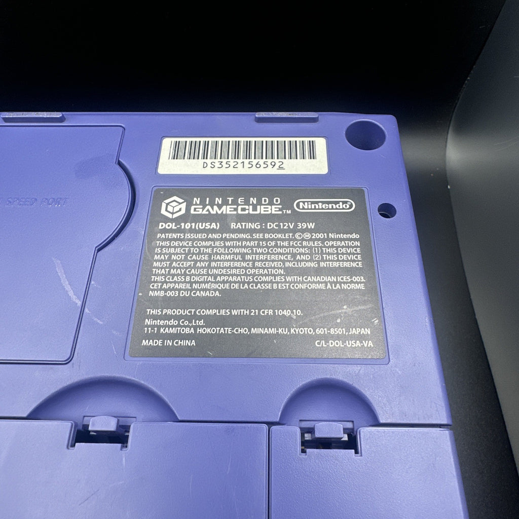 Nintendo GameCube Console System - Indigo ALL ORIGINAL