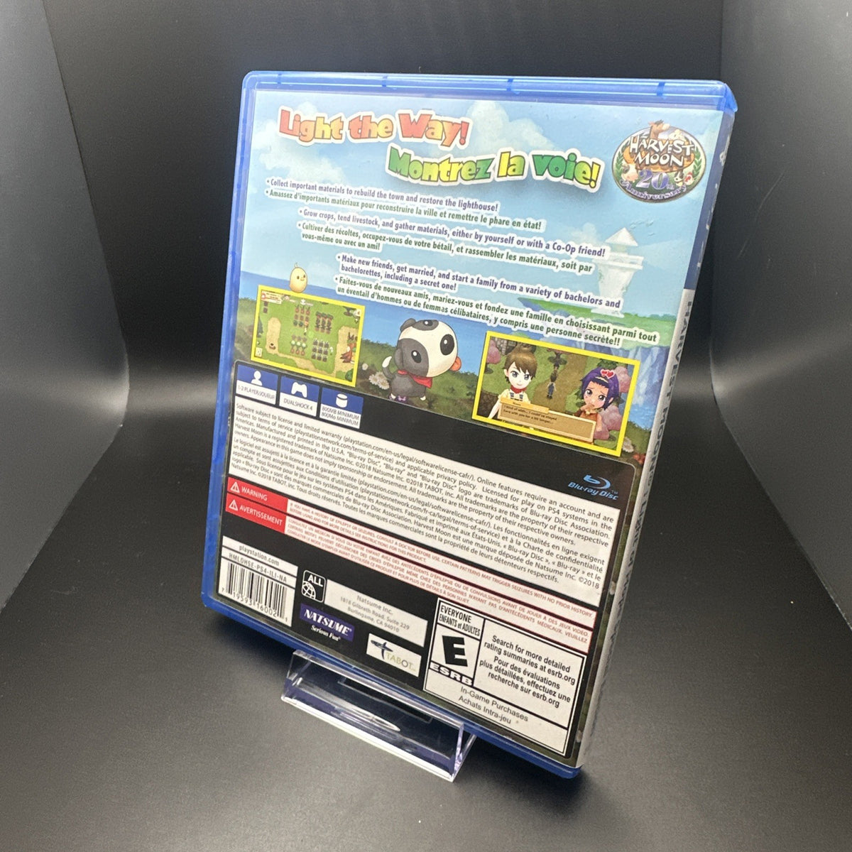 Harvest Moon: Light of Hope -- Special Edition (Sony PlayStation 4, 2018)