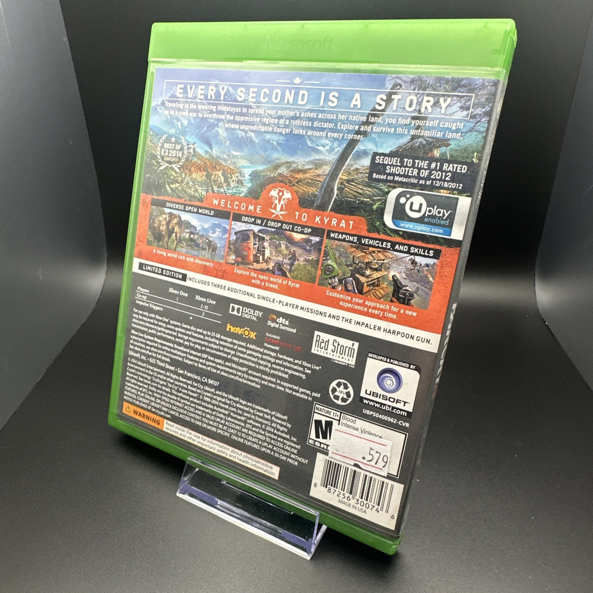 Far Cry 4 -- Limited Edition (Microsoft Xbox One, 2014)