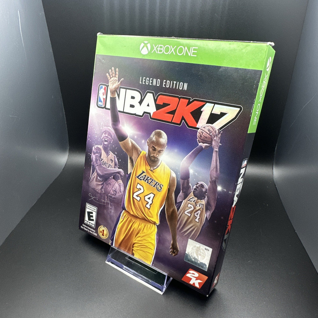 NBA 2K17 - KOBE BRYANT LIMITED EDITION - XBOX ONE - CIB MINT