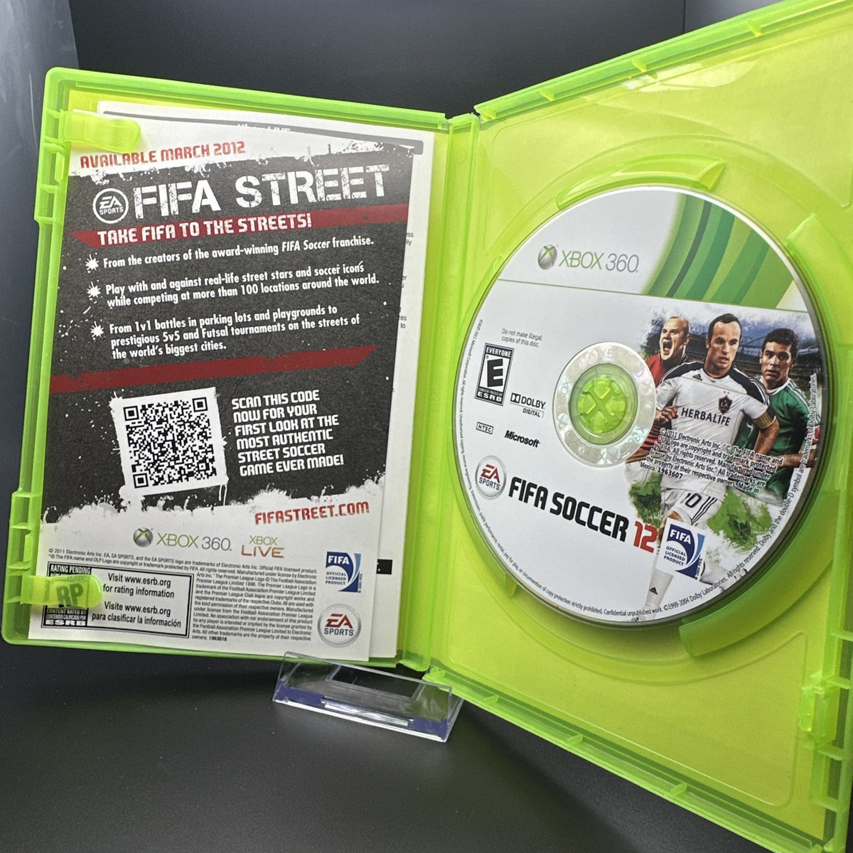 FIFA Soccer 12 (Microsoft Xbox 360, 2011)
