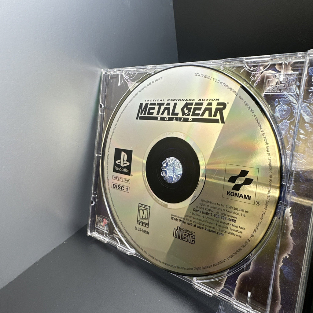 Metal Gear Solid Greatest Hits (Sony PlayStation 1, 1999)