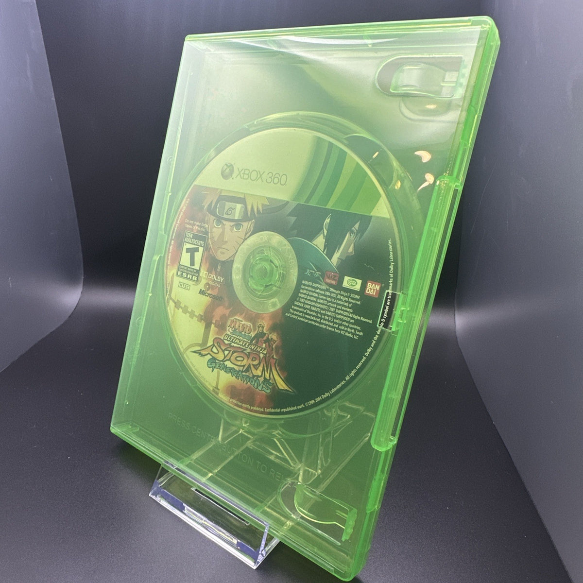 Naruto: Ultimate Ninja Storm - Generations (Microsoft Xbox 360) - NO MANUAL