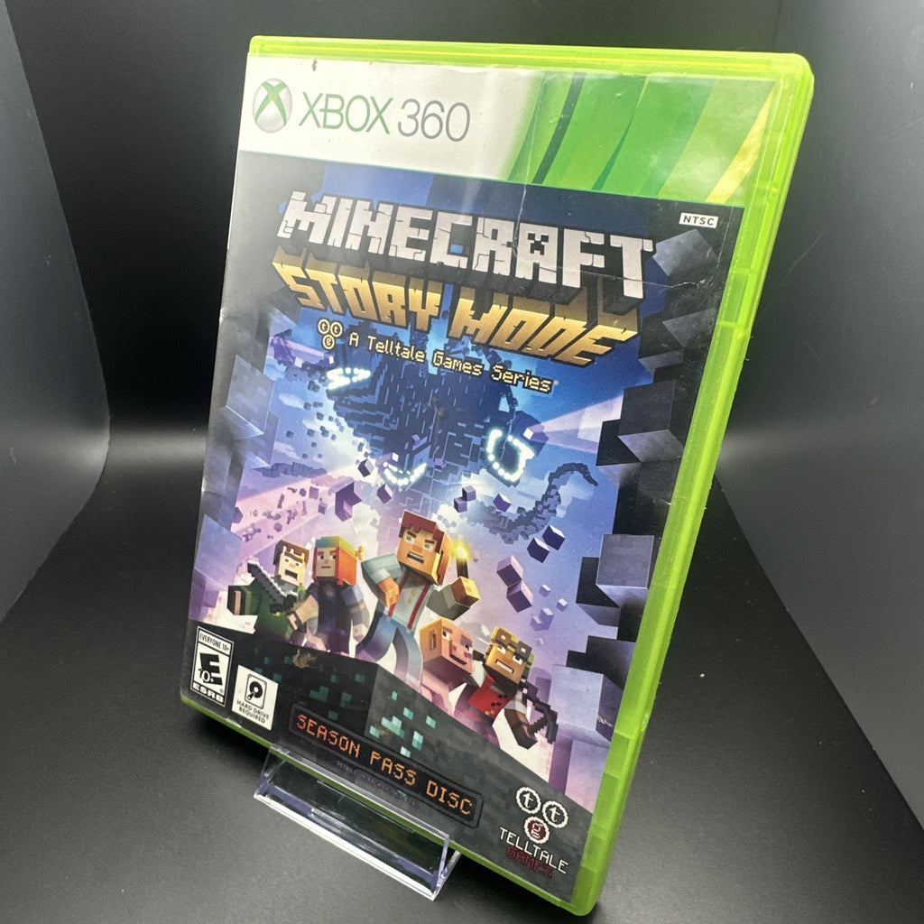 Minecraft: Story Mode - Season Pass Disc (Xbox 360, 2015)