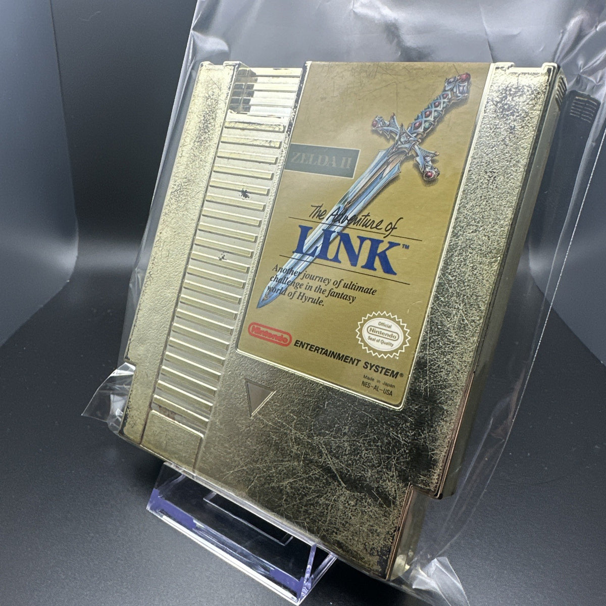 Zelda II: The Adventure of Link Gold (Nintendo Entertainment System, 1988)