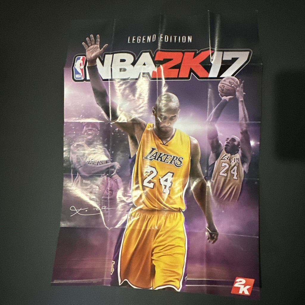 NBA 2K17 - KOBE BRYANT LIMITED EDITION - XBOX ONE - CIB MINT