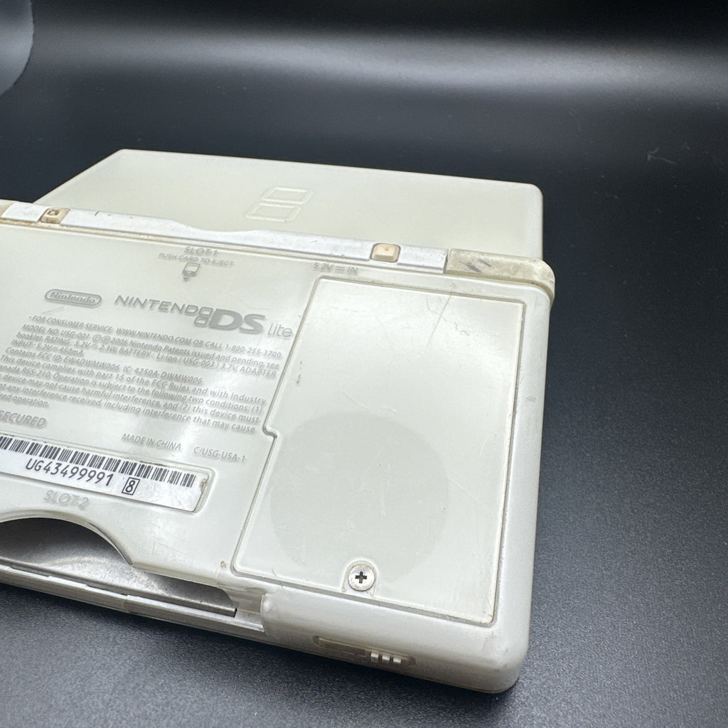 DEFECTIVE- Nintendo DS Lite Handheld System - White