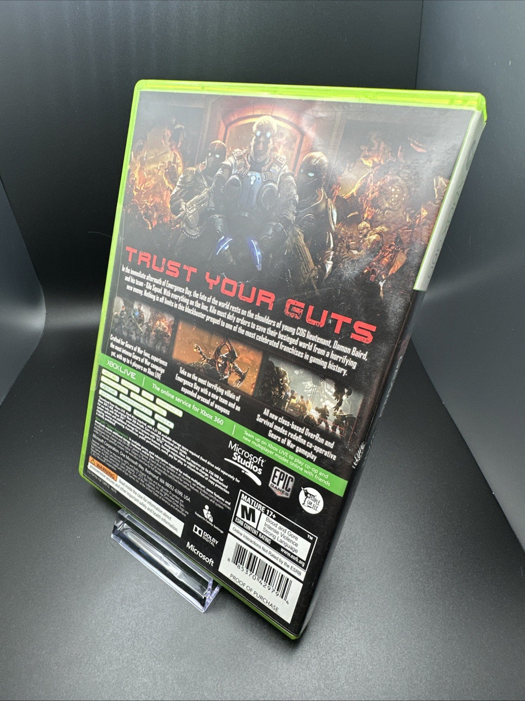 Gears of War: Judgment (Microsoft Xbox 360, 2013)