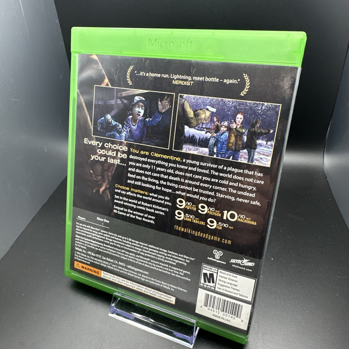The Walking Dead: Season Two (Microsoft Xbox One, 2014)