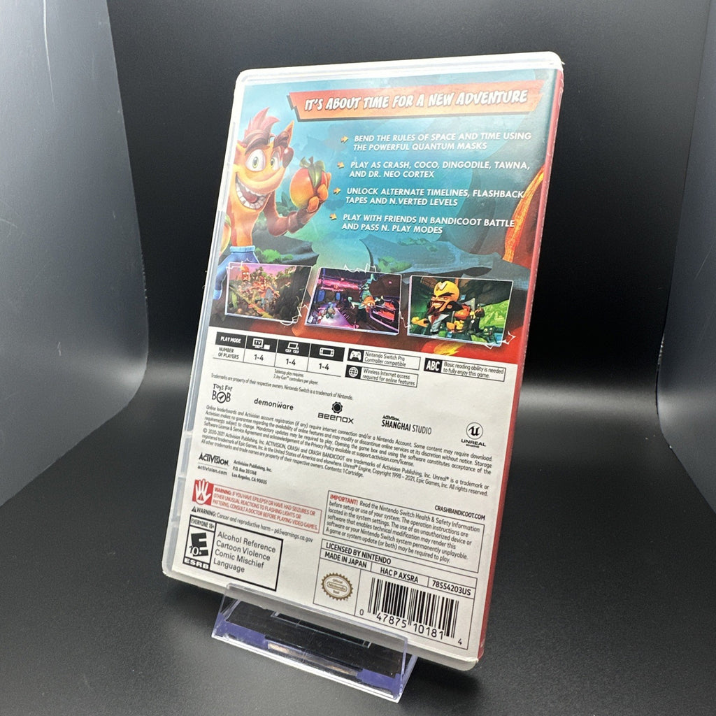 Crash 4: It's About Time - Nintendo Switch