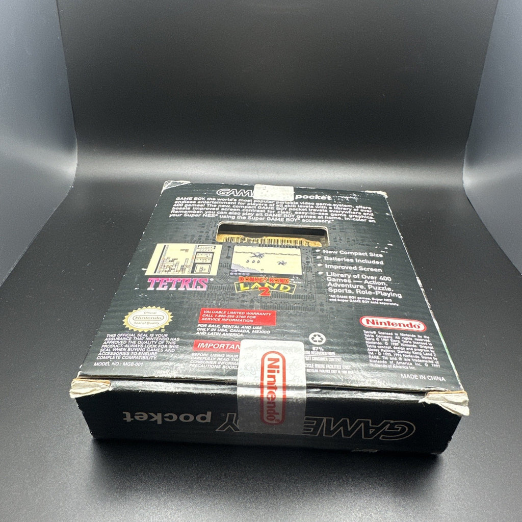 GAMEBOY POCKET CIB - NINTENDO (CLEAR SHELL)