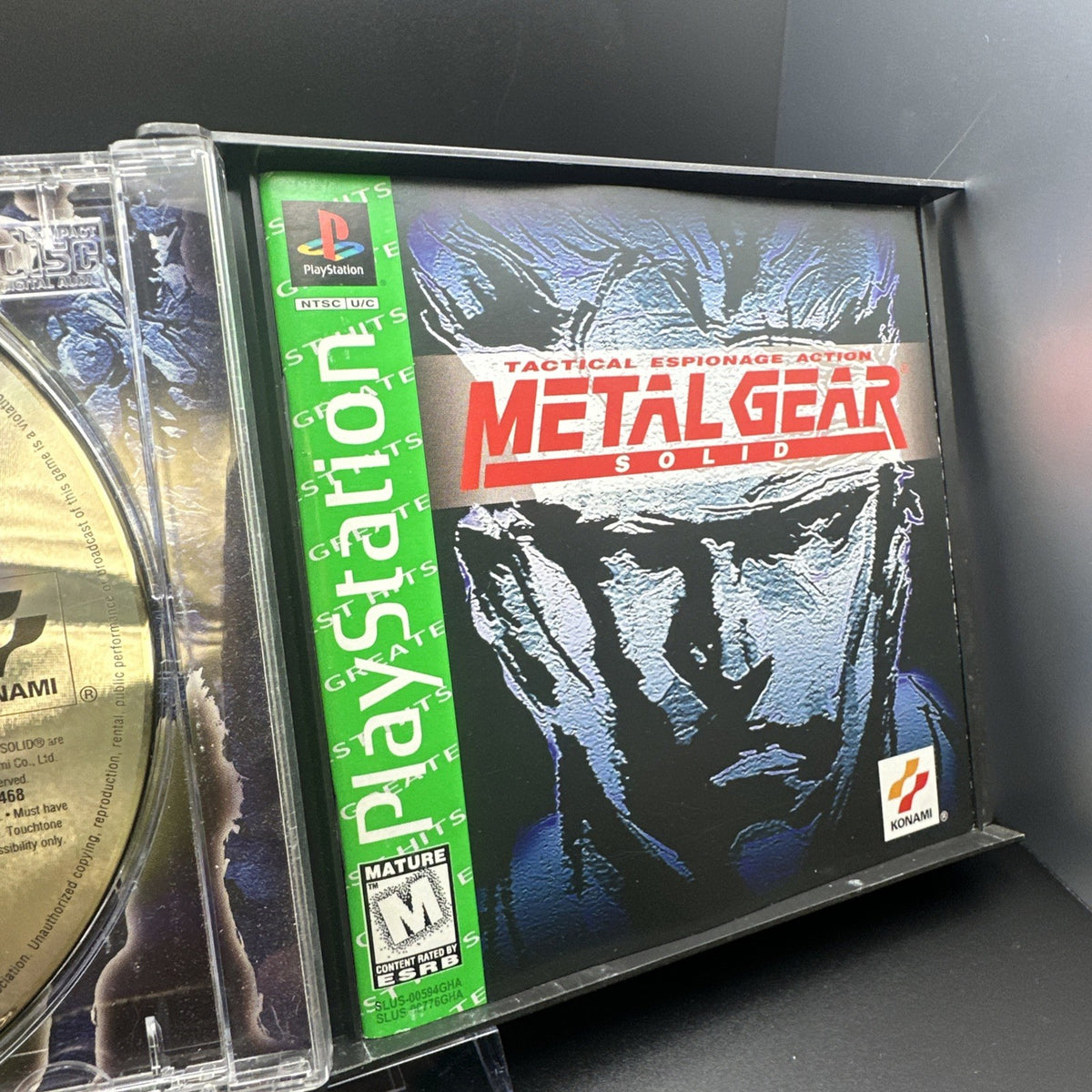 Metal Gear Solid Greatest Hits (Sony PlayStation 1, 1999)