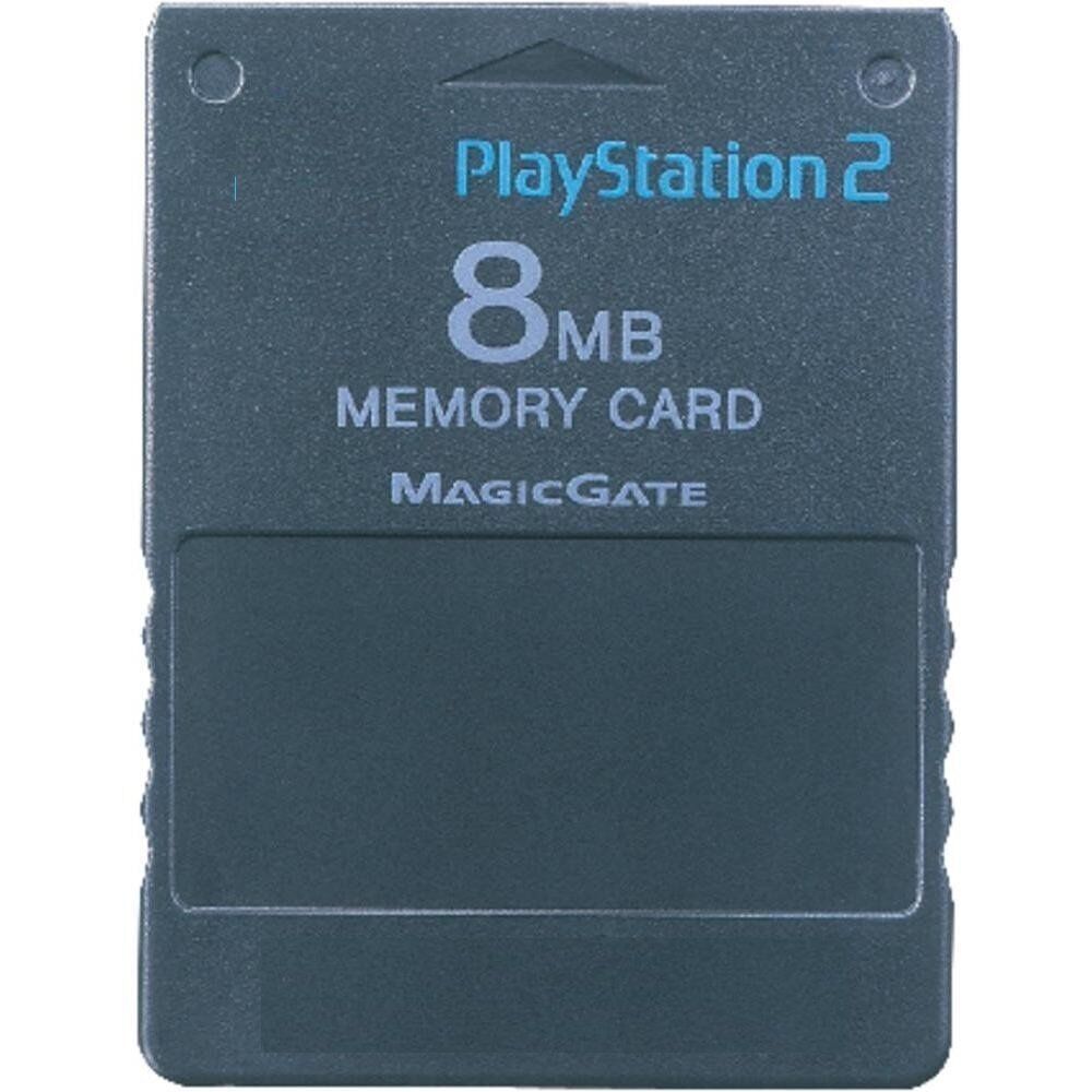 Sony MEMORY CARD 8MB PS2 External Attachment - Black