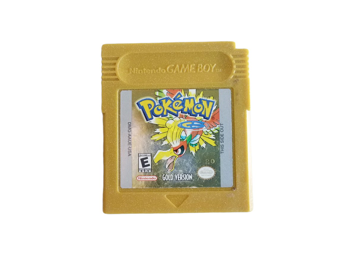 Pokemon Gold Version (Nintendo Game Boy Color, 2000)