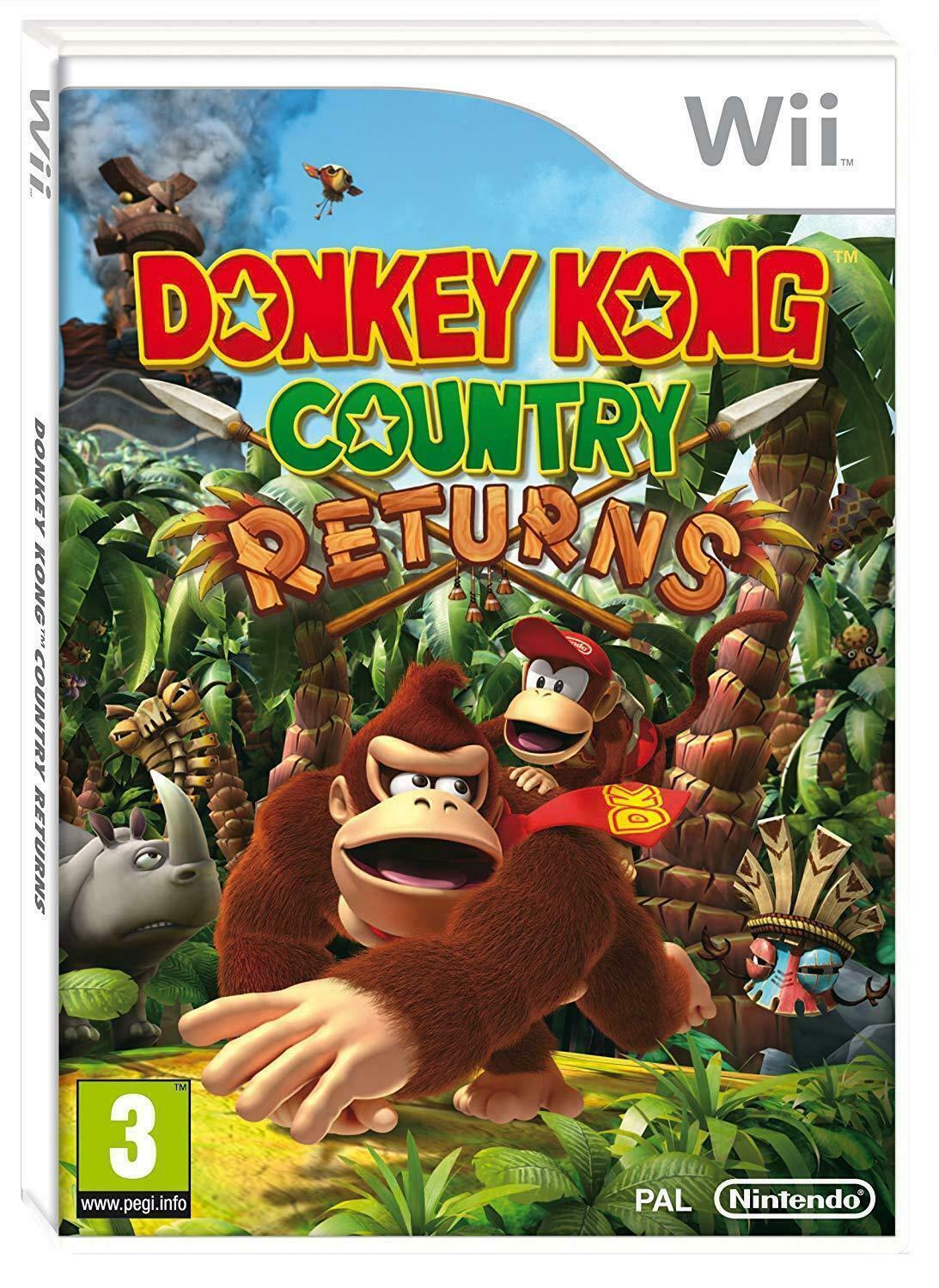 Nintendo Donkey Kong Country Returns (Nintendo Wii, 2010)