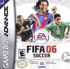 FIFA Soccer 06 (Nintendo Game Boy Advance, 2005)