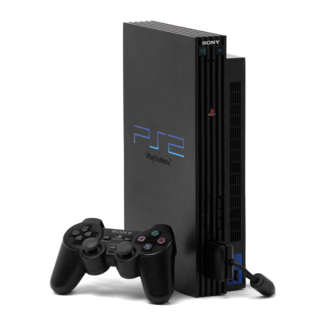 DEFECTIVE - Sony PlayStation 2 Console - Black