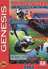 Triple Score: 3 Games in 1 (Sega Genesis, 1993)
