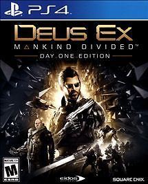 Deus Ex: Mankind Divided -- Day One Edition (Sony PlayStation 4, 2016)
