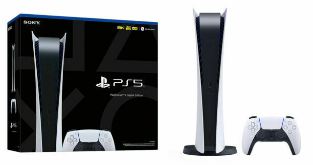 DEFECTIVE- Sony PS5 Digital Edition Console - White