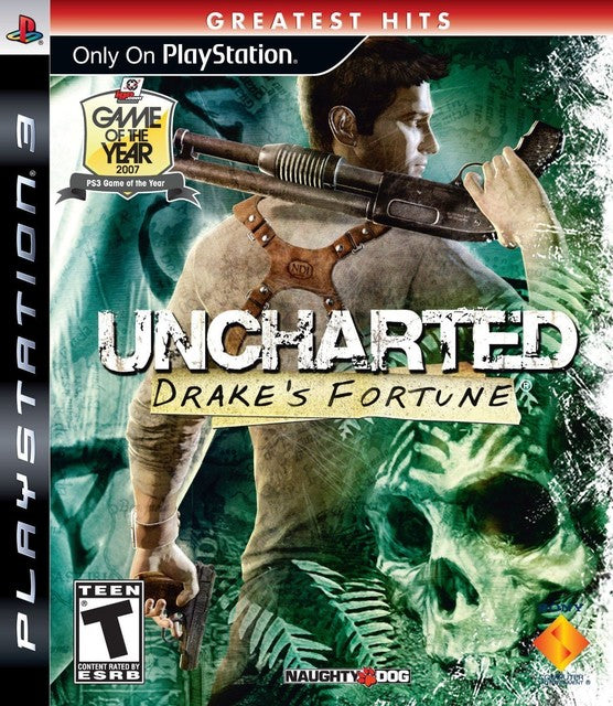 Uncharted: Drake's Fortune -- Greatest Hits Edition (Sony PlayStation 3, 2009)
