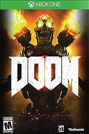 Doom: Collector's Edition (Microsoft Xbox One, 2016)