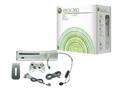 Microsoft Xbox 360 Pro Launch Edition 60GB White Console