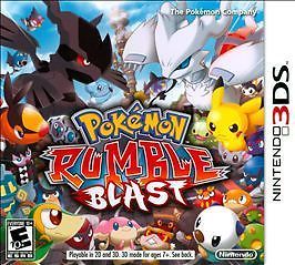 Pokemon Rumble Blast (Nintendo 3DS, 2011)