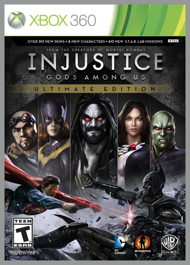 Injustice: Gods Among Us -- Ultimate Edition (Microsoft Xbox 360, 2013)